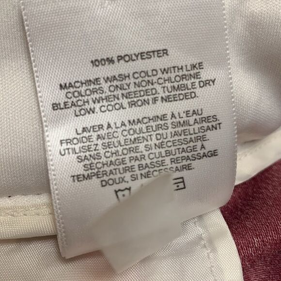 Womens Express Striped High Rise Ankle Career Business Work Pants - Picture 8 of 8